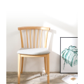 Solid Wood Chair with Fabirc/PU Seat Dining Chair